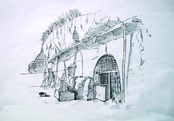 乡村土窑洞■张勇